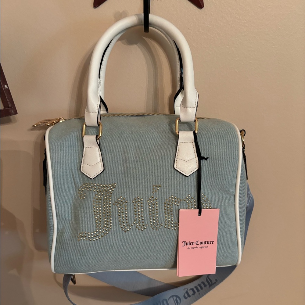 NWT Juicy Couture Denim Obsession Satchel